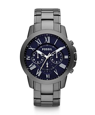  Grant Chronograph Stainless Steel Watch - Smoke 