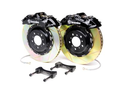 Brembo 2012 Mercedes-Benz C-Class GT Slotted Brake Kit 1N2.9527A1 Front 405mm X 34mm Slotted Brake Kit With 6-Piston