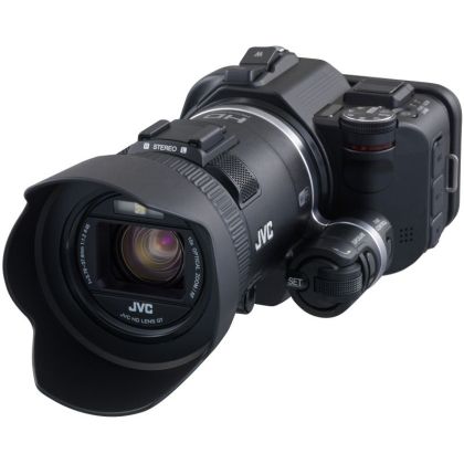 Camcorder JVC GC-PX100V, Full HD, Wi-Fi, Black