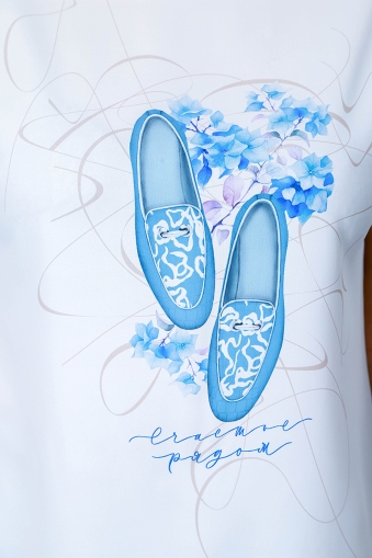 Блуза Shoes - Blue