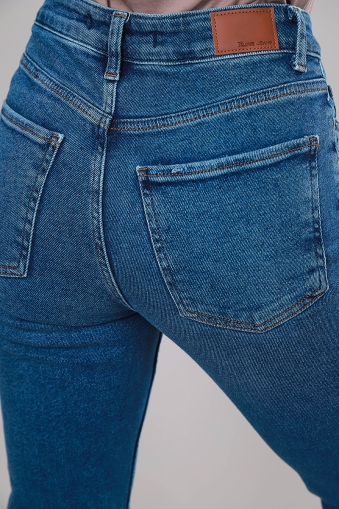 Дамски дънки Fit с прав крачол