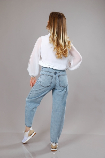Дамски дънки Mom Fit