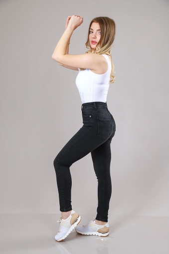 Черни дънки Slim