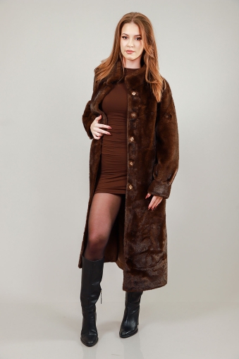 Дамско палто BROWN