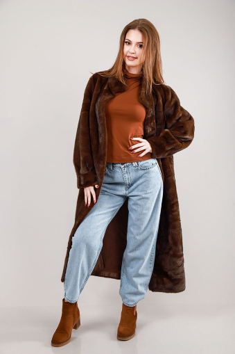 Дамско палто BROWN