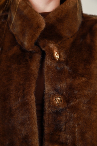 Дамско палто BROWN