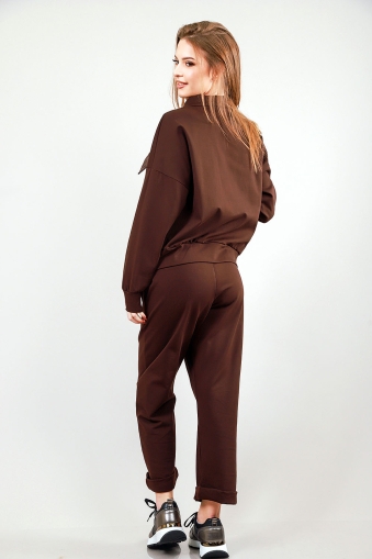 Спортно-елегантен сет Brown Vibe