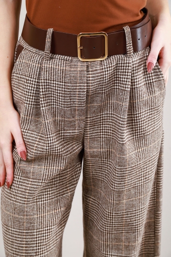 Дамски костюм в каре Vintage