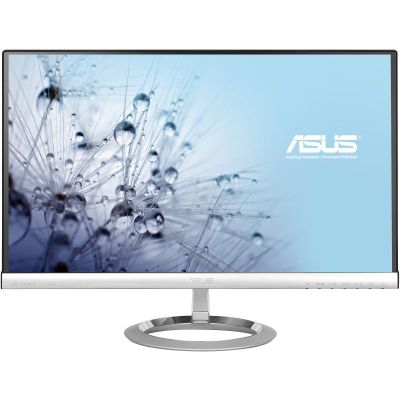 Moнитор LED Asus 23", Wide, Full HD, HDMI, Говорители, Сребрист/Черен, MX239H