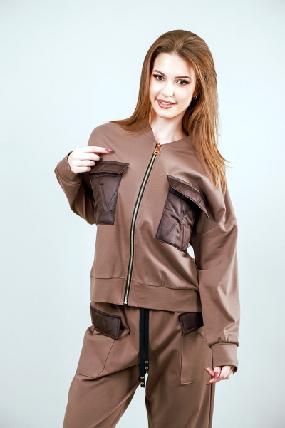 Спортно-елегантен комплект Brown Power