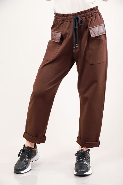 Спортно-елегантен сет Brown Vibe