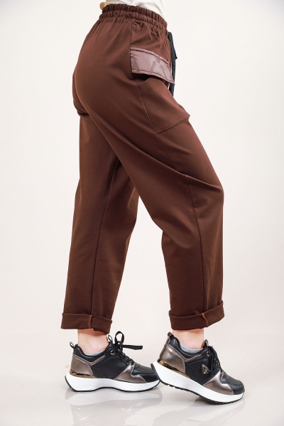 Спортно-елегантен сет Brown Vibe