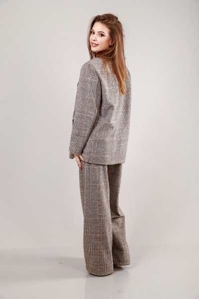 Дамски костюм в каре Vintage