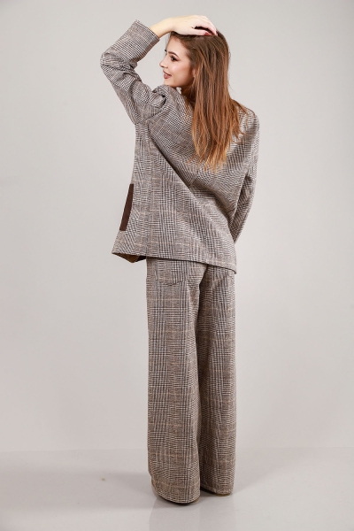 Дамски костюм в каре Vintage