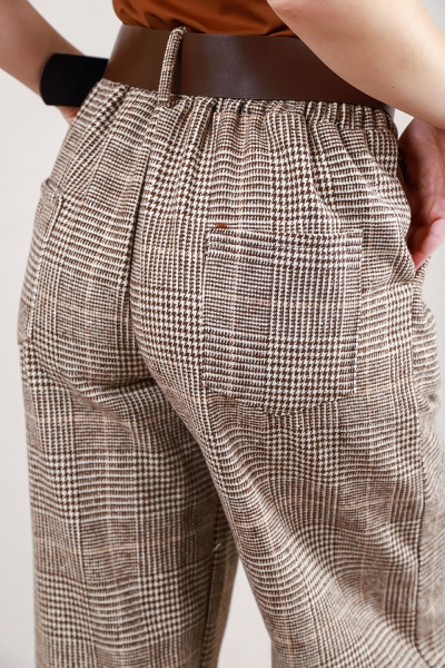 Дамски костюм в каре Vintage